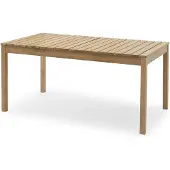 Skagerak Plank ruokapöytä 160x90 cm tiikki