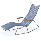 Houe , Click sunrocker blue/grey bambu