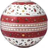 Villeroy & Boch Toy's Delight La Boule -astiasto 7 osaa Valkoinen-punainen