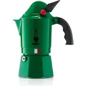 Bialetti Alpina -mutteripannu, 3 kuppia, alumiini, vihreä