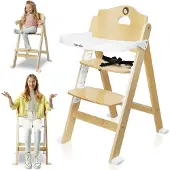 Lionelo Floris Home Highchair Kultainen