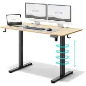Sense7 Nojo electric desk 120x60 Black Pine