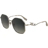 Karl Lagerfeld KL358S N 57/16/140 Aurinkolasit Rose gold Metalli NAISILLE KL358S N