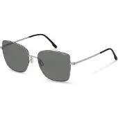 Rodenstock Aurinkolasit - - R1446 - Naisille - Neliömetalli - Harmaat linssit 58/18/145