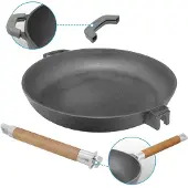BIOL Valurauta paistinpannu 24cm