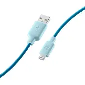 Cellularline STYLECOLOR USB-A to Lightning Cable 100cm - BLUE