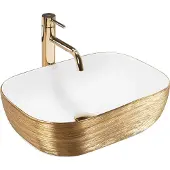 REA Belinda White Gold Brush -pesuallas