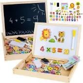 Jokomisiada Puinen magneettinen liitutaulu + acc TA0072