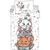 Jerry Fabrics Puuvillaiset lasten vuodevaatteet 100x135 "kissa Maria"