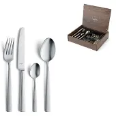 Amefa Ventura 1924 24-piece cutlery set in wooden box