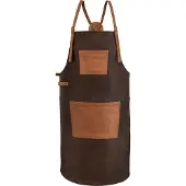 Petromax Buffalo Leather Apron with cross back straps