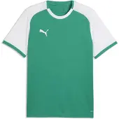Puma Toiminnallinen paita 'TeamLIGA26 Matchday' vaaleanvihreä / valkoinen