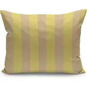 Skagerak Barriere koristetyyny 60x50 cm Lemon/hiekka Stripe