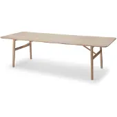 Skagerak Hven ruokapöytä 260 cm White Oil Treatment