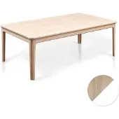 Skovby Sm205 sohvapöytä tammi valkoöljy/valkoinen laminaatti 135X77X47Cm