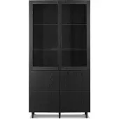Skovby SM410 kaappi svartlackad tammi