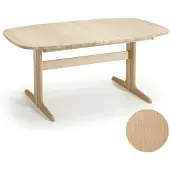 Skovby , Sm74 pöytä tammi massiivipuu Såpa 165-265X100X73Cm