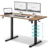 Sense7 Nojo electric desk 120x60 Black Oak