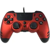 Steelplay SlimPack langallinen ohjain, punainen, PS4