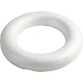 Creativ Company - Styropor Rings with Flat Back 30cm