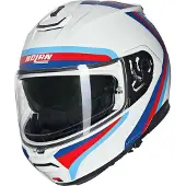 Nolan N100-6 Assoluto Flip-Up Kypärä Valkoinen/Sininen/Punainen unisex, size L