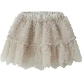 Lil´ Atelier Nmffauna Tulle Skirt Lil - Beige - 122