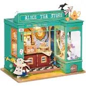 Rolife Minitalo 3D-rakentaja Alice's Tea Store