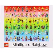 LEGO Minihahmot - Sateenkaari - 1 000 palan palapeli 5007643