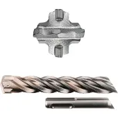 Makita B-63410 Poranterä SDS-PLUS 10 x 165 mm, 4-leikkuinen Nemesis2 terä, 10 kpl