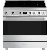 Smeg C9IMX2 Induktioliesi Classic 90 cm, ruostumaton teräs