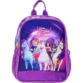 Unicorn Academy , Lille Rygsæk 26,5 X 21 X 10 Cm - Purple - ONE SIZE