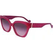 LIU JO EYEWEAR LJ778S 55/17/140 PINK/VIOLET SHADED BIO-INJECTION aurinkolasit naisille LJ778S