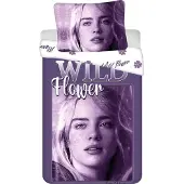 Jerry Fabrics Lasten vuodevaatteet Billie Eilish 140x200cm, 100% puuvillaa