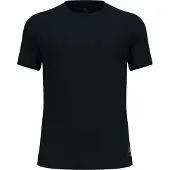 Odlo Men's T-Shirt Crew Neck S/S Essential 365 Black Melange L