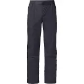 Vaude Women's Drop Pants II, sadehousut, musta/musta