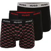 HUGO Boxerbr Trplt Design - Black - L