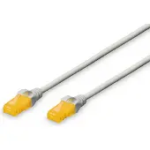 Digitus CAT 6A U-UTP PATCH CORD, CU, LSZH AWG 26/7, LENGTH 2 M, COLOR GREY (DK-1613-A-020)