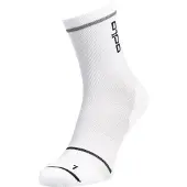 Odlo Socks Micro Crew Ceramicool Reflective Socks  White Urheilusukat 45-47