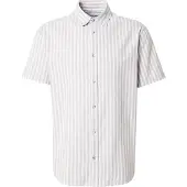Jack & Jones Paita 'JJChad' kivenharmaa / valkoinen