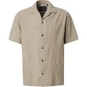 Jack & Jones Jprblajake Jacquard S/S Shirt - Khaki green - L