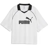 Puma Toiminnallinen paita 'ESS' vaaleanharmaa / musta / valkoinen