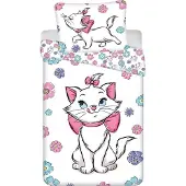 Disney Pussilakanasetti Marie Floral 140×200cm, 70×90 cm
