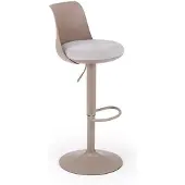 Hobby Hall Baarijakkara Halmar H127 säädettävä korkeus cappuccino/harmaa