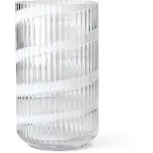 Lyngby Porcelæn Lyngby maljakko White swirl, 25 cm