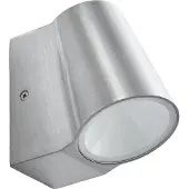 LINDBY Led ulkoseinävalaisin Illuvia , Alumiini/harmaa/sinkki, Alumiini, Moderni