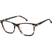 Carrera 3009 52/16/140 Sininen havana Acetatikehykset NAISILLE 3009
