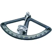 Talamex Clinometer 90x70 Mm Musta