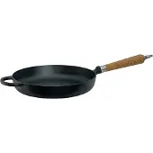 Ronneby Bruk Exclusive Line valurautapannu 28 cm, pyöristetty reuna, tammi