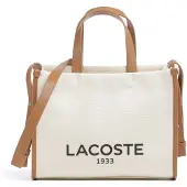 Lacoste Heritage Canvas Käsilaukku 27 cm Beige