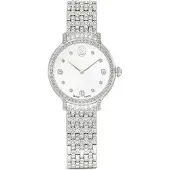 Swarovski Analoginen kello hopea